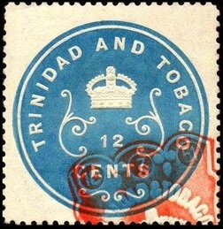 Stamp, Tudor Crown, Trinidad and Tobago,  , Crowns and Coronets