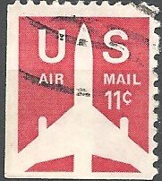 Booklet, Silhouette of Jet Airliner, United States of America,  , Aircraft, Aviation