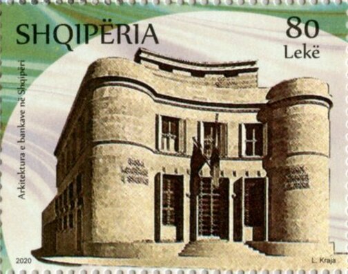 Bank Building in Korçë