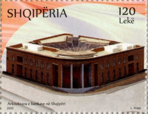 Central Bank Building in Tiranë
