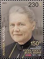 Stamp, Bodil Biørn, Missionary and Humanitarian, Armenia,  , Women
