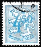 Stamp, Number On Heraldic Lion, Belgium,  , Heraldic Animals, Лев, Numbers, Numismatics