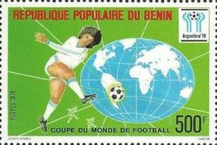 Stamp, Football World Cup - Argentina, Benin,  , Football (Soccer), Sports