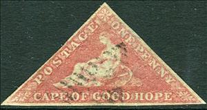 Stamp, Allegory of Hope, Cape of Good Hope,  