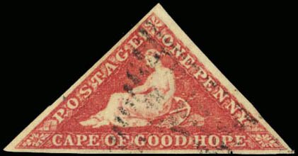 Stamp, Allegory of Hope, Cape of Good Hope,  