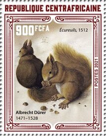 "Squirrels" (1512), by Albrecht Dürer