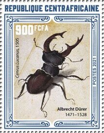 "Stag Beetle" (1505), by Albrecht Dürer
