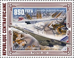 Concorde of British Airways / Air France