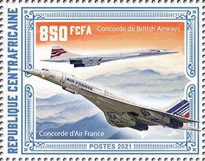 Concorde of British Airways / Air France