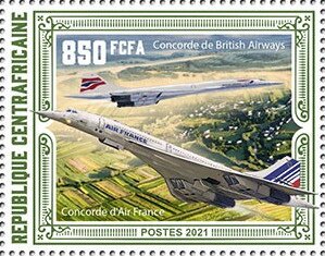 Concorde of British Airways / Air France
