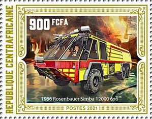 Rosenbauer Simba 12000 6X6 (1986)