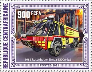 Rosenbauer Simba 12000 6X6 (1986)
