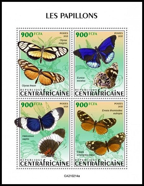 Various Butterflies