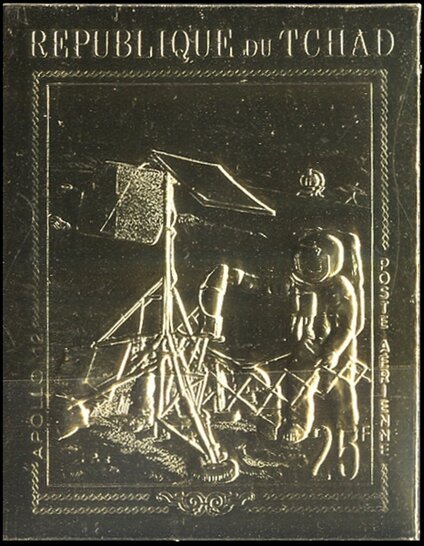 Astronaut on the moon