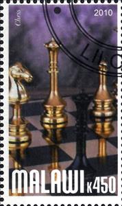 Stamp, Chess, Cinderellas,  , Chess