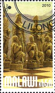 Stamp, Chess, Cinderellas,  , Chess