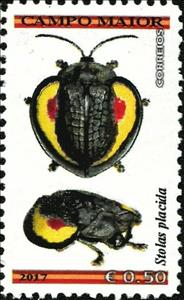 Stamp, Stolas placidad, Cinderellas,  , Animals (Fauna), Insects
