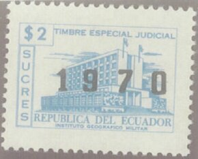 Building, overprinted