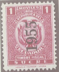 Stamp, Coat of Arms, Ecuador,  , Coats of Arms