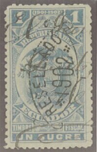 Stamp, Coat of Arms, overprinted, Ecuador,  , Coats of Arms