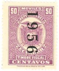 Coat of Arms, overprinted