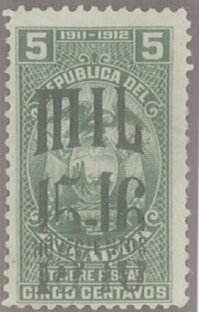 Coat of Arms, overprinted