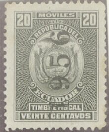 Coat of Arms, overprinted