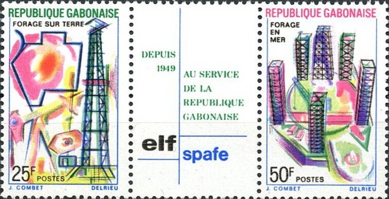 20th anniv. of the ELF-SPAFE oil operations in Gabon