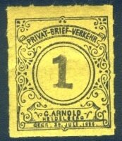 Black Numeral In Ornamental Frame