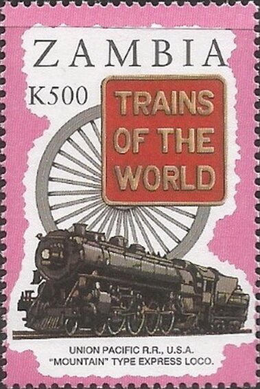 Express locomotive Union Pacific, US