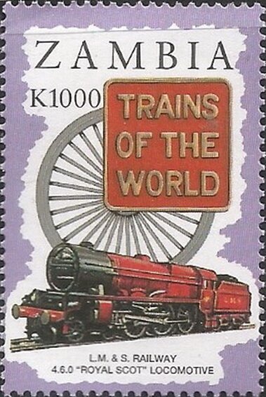 LMS Royal Scot locomotive, UK