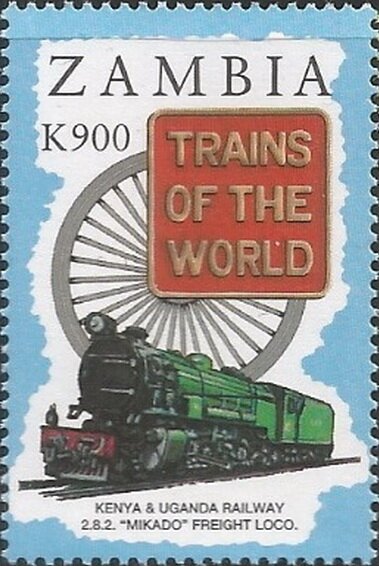 Mikado freight locomotive, Kenya & Uganda