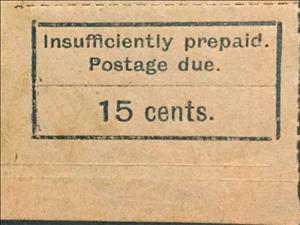 Stamp, Postage Due, Zanzibar,  , Letters (Alphabet)