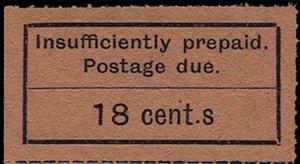 Stamp, Postage Due, Zanzibar,  , Letters (Alphabet)