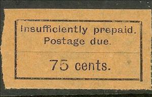 Stamp, Postage Due, Zanzibar,  , Letters (Alphabet)
