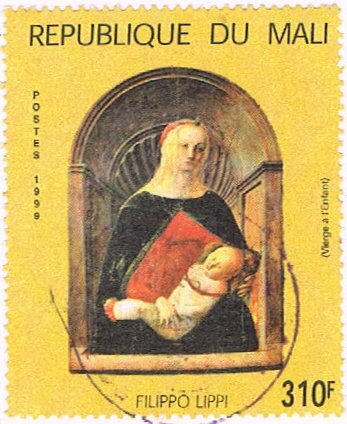 "Maria with child" by Filippo Lippi