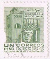 Stamp, Turm type II, Mexico,  , Architecture
