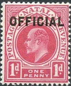 Stamp, King Edward VII, Natal,  , Crowns and Coronets, Famous People, Heads of State, Kings, Men, Royalty