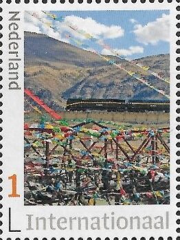 Stamp, Himalaya Express, Netherlands- Personalized stamps,  , Railways