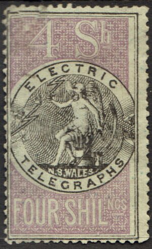 Allegory of telegraphy
