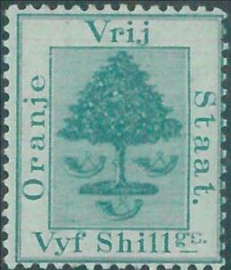 Stamp, Orange tree, Orange Free State,  
