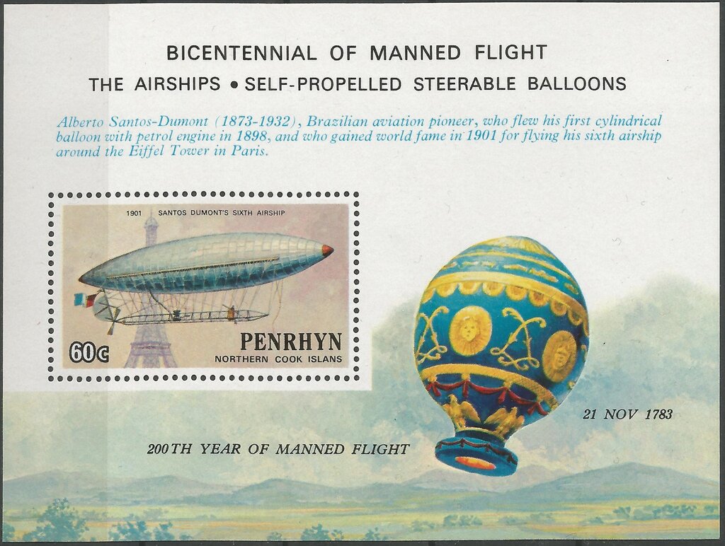 Santos Dumont's Sixth Airship (1901)
