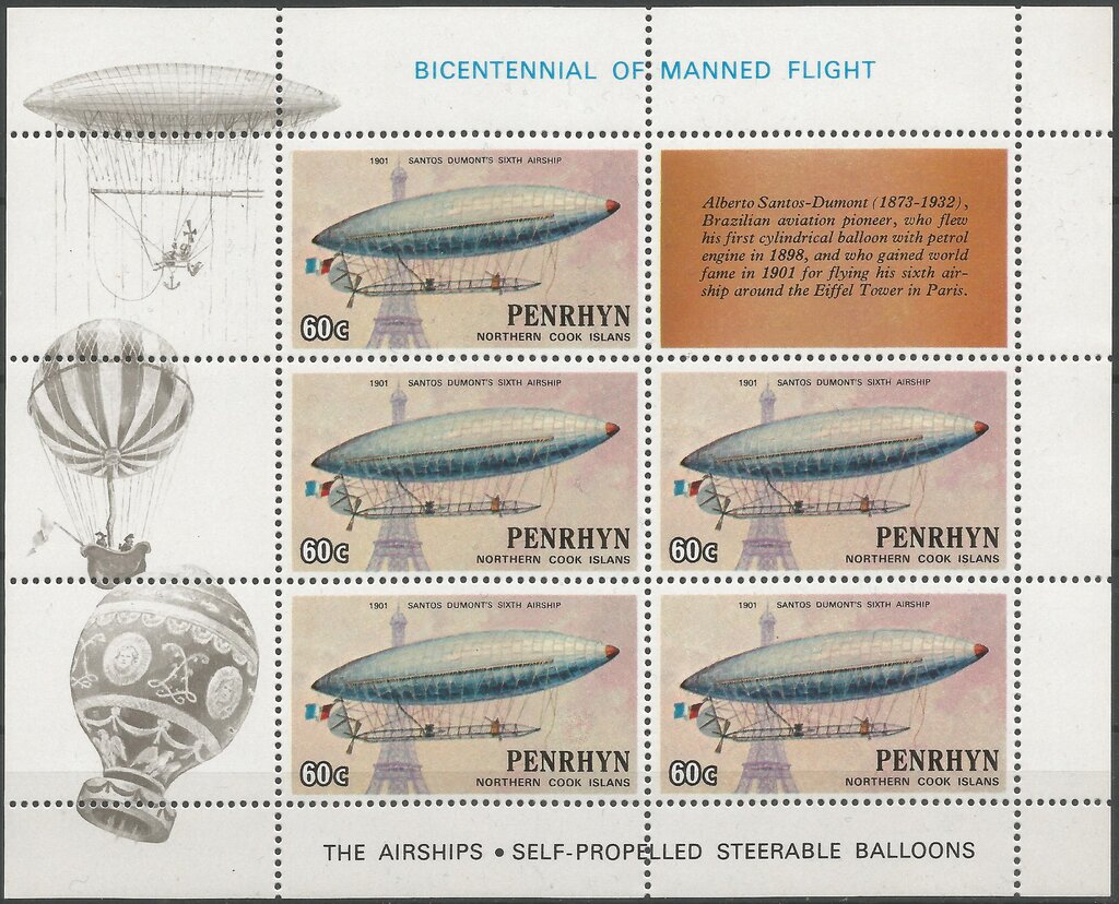 Santos Dumont's Sixth Airship (1901)