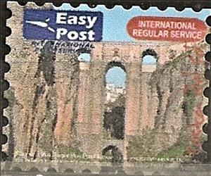 Stamp, Ronda Viaduct Costa del Sol, Personalized and Private Mail Stamps,  , Bridges