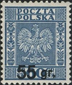Stamp, Eagle, Poland,  , Birds, Coats of Arms, Eagles, Heraldic Animals
