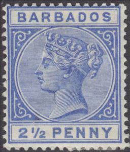 Stamp, Definitives, Barbados,  