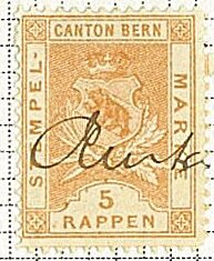 Bern - Stempelmarke