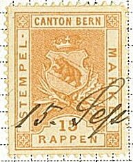 Bern - Stempelmarke