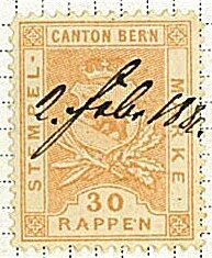 Bern - Stempelmarke