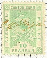 Bern - Stempelmarke